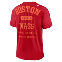 T-shirt Nike Boston Red Sox Statement Game Over rouge pour homme