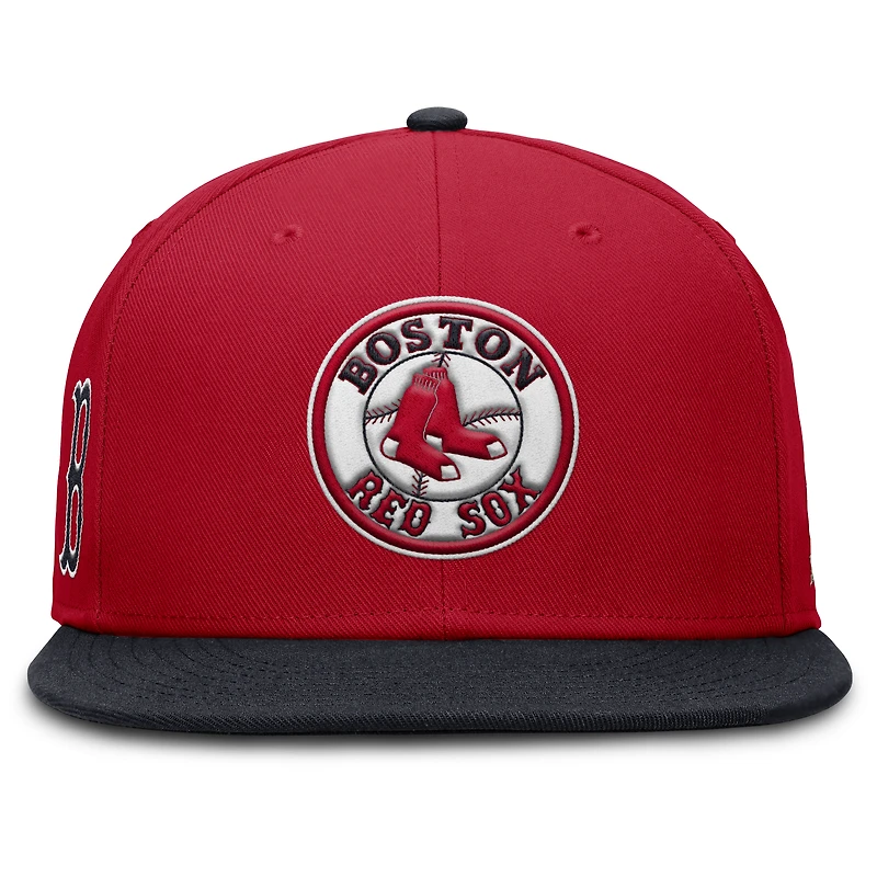 Casquette ajustée Nike True Performance pour homme, rouge, des Boston Red Sox