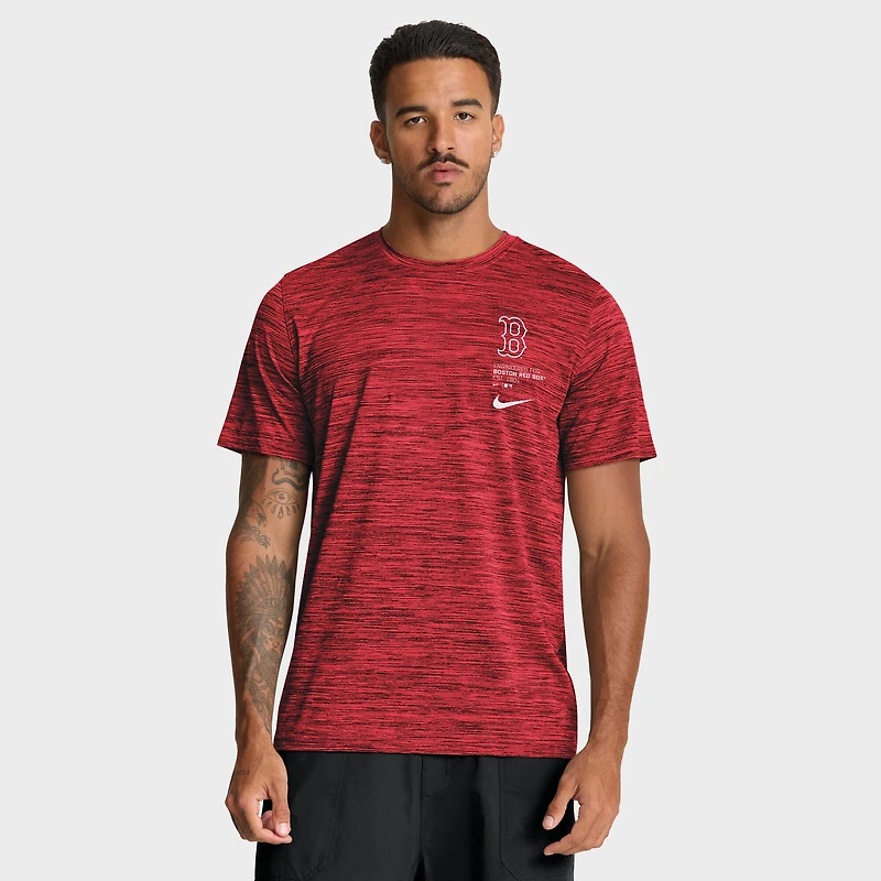 Men's Nike Red Boston Sox Velocity Dri-FIT T-Shirt