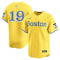 Maillot Nike Roman Anthony Gold Boston Red Sox City Connect Limited pour homme
