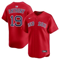 Maillot Nike Roman Anthony rouge pour homme, édition limitée, joueur alternatif des Boston Red Sox