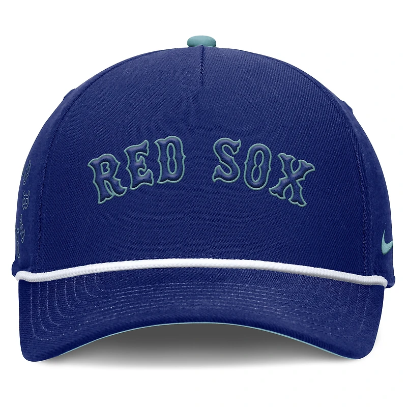 Men's Nike Royal Boston Red Sox Father's Day Rise Adjustable Hat