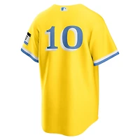 Maillot de joueur Nike Trevor Story or Boston Red Sox City Connect pour homme