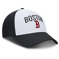 Men's Nike White/Navy Boston Red Sox Club Performance Adjustable Hat