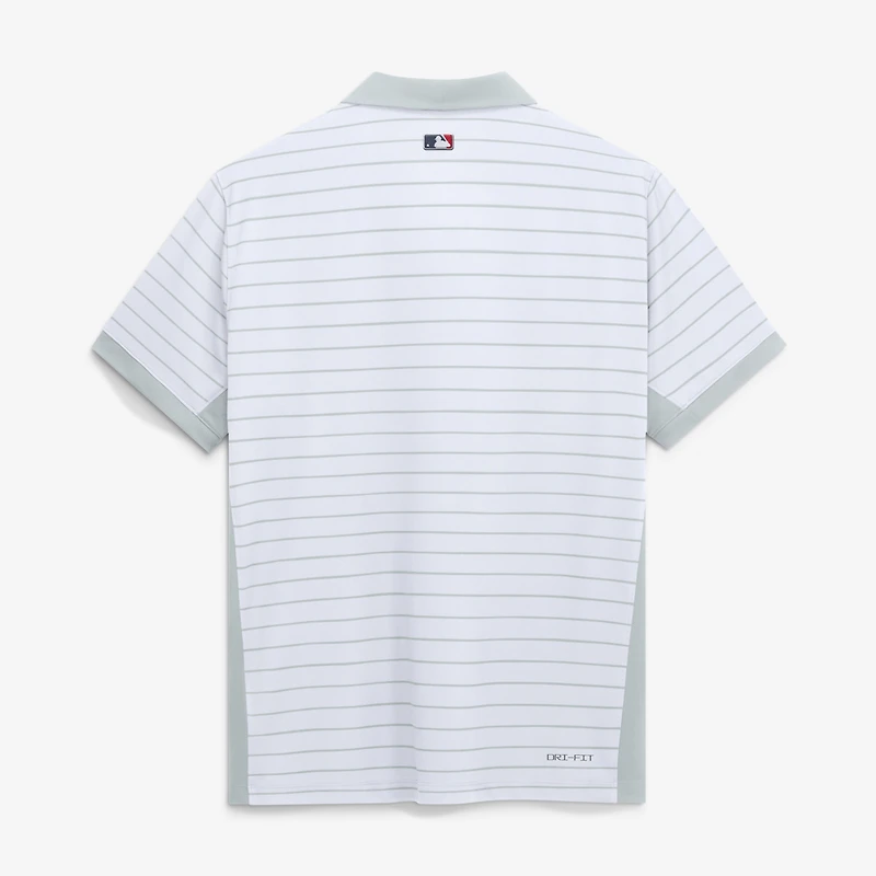 Men's Nike Red Boston Sox Authentic Collection Striped Victory Dri-FIT Polo