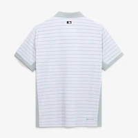 Men's Nike Red Boston Sox Authentic Collection Striped Victory Dri-FIT Polo