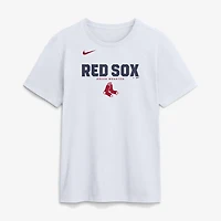 Men's Nike White Boston Red Sox Bold Team Name T-Shirt