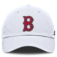 Men's Nike White Boston Red Sox Cooperstown Collection Club Adjustable Hat