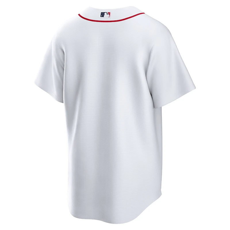 Maillot Boston Red Sox Domicile Blanc Réplique Homme Nike