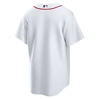 Maillot Boston Red Sox Domicile Blanc Réplique Homme Nike