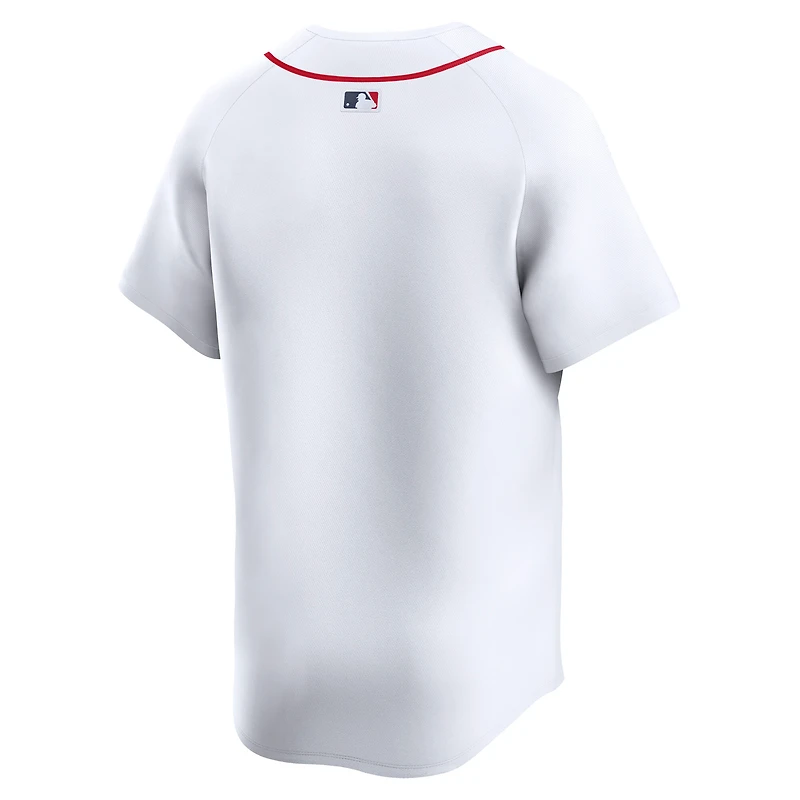 Maillot Nike Boston Red Sox Domicile Limité Blanc pour Homme