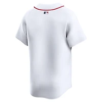 Maillot Nike Boston Red Sox Domicile Limité Blanc pour Homme