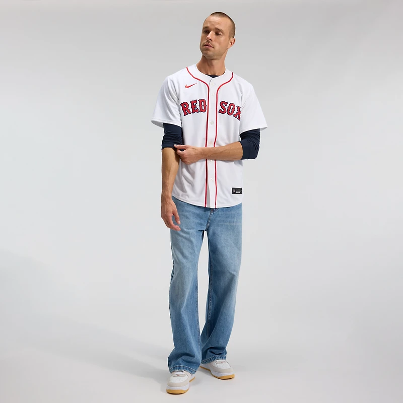 Men's Nike White Boston Red Sox Home Limited Jersey