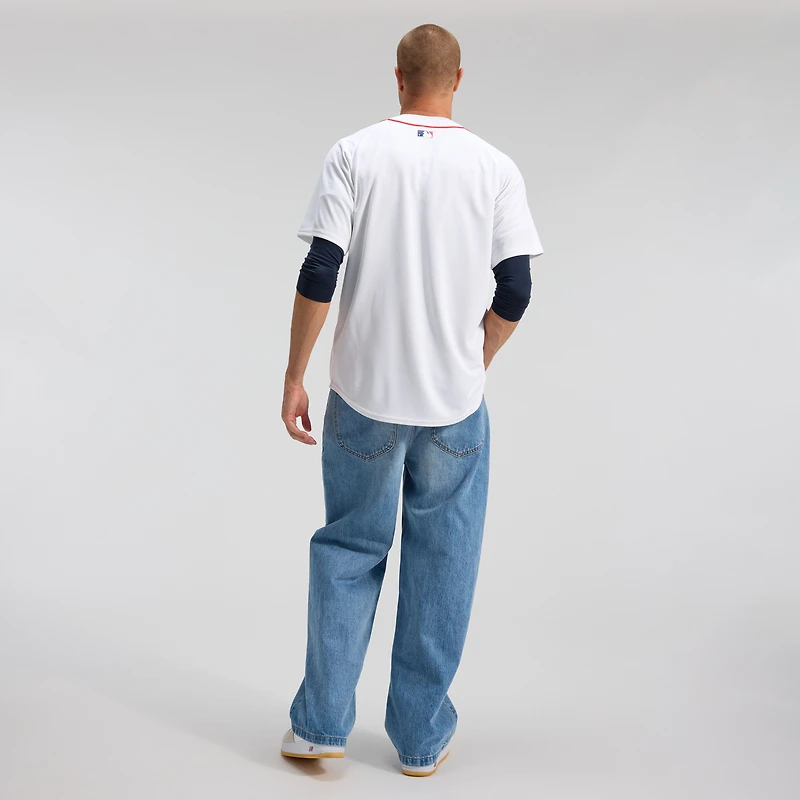 Men's Nike White Boston Red Sox Home Limited Jersey