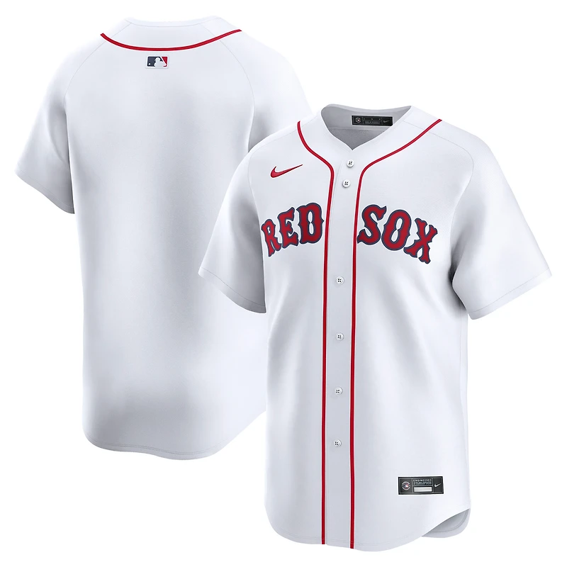 Maillot Nike Boston Red Sox Domicile Limité Blanc pour Homme