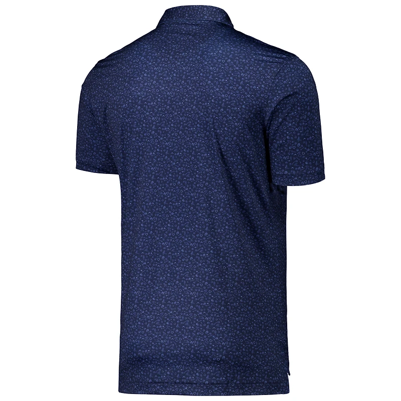 Men's Peter Millar Navy Boston Red Sox Batter Up Performance Jersey Polo
