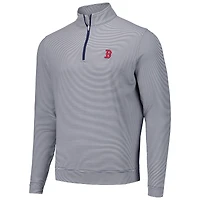 V110136 RedSox MARINE/BLANC PERTH SUGAR STRIPE PERFORMANCE QUART ZIP JACMENQZP ME0EK40E-BOS #2