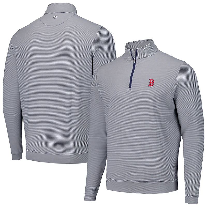 V110136 RedSox MARINE/BLANC PERTH SUGAR STRIPE PERFORMANCE QUART ZIP JACMENQZP ME0EK40E-BOS #2