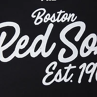 Sweat-shirt à épaules tombantes Boston Red Sox Paint The City Pro Standard pour homme, noir