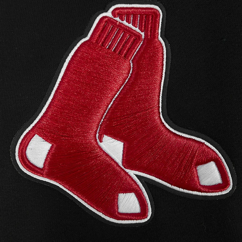 Sweat-shirt à épaules tombantes Boston Red Sox Paint The City Pro Standard pour homme, noir