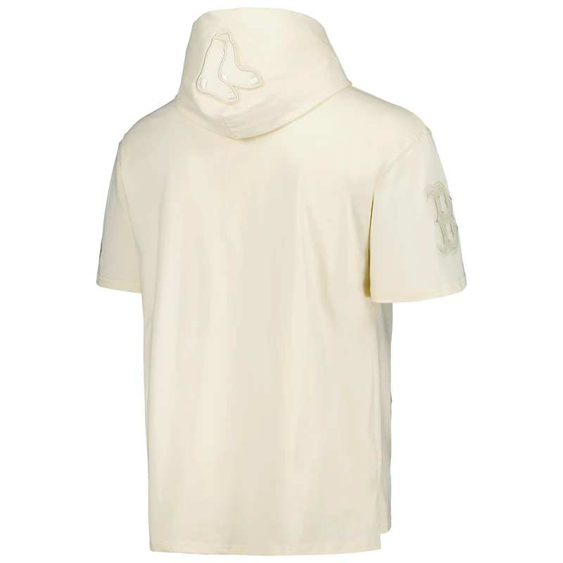 T-shirt à capuche neutre Pro Standard pour hommes, crème