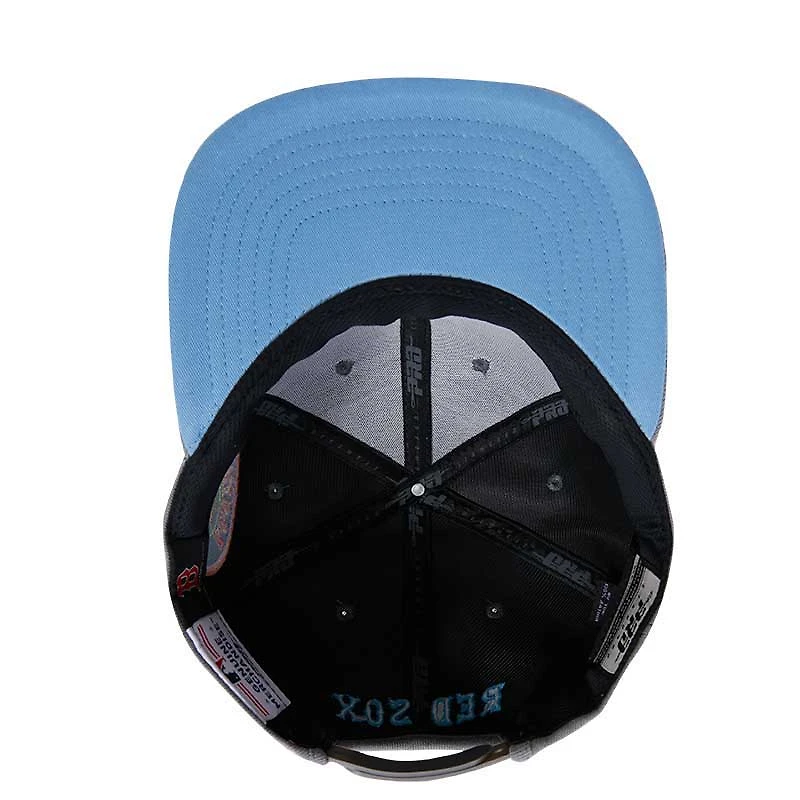 Casquette Pro Standard Boston Red Sox Washed Neon Snapback pour homme, gris