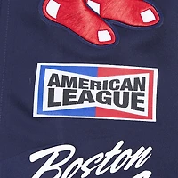 Men's Pro Standard Navy Boston Red Sox Fast Lane Full-Zip Track Jacket