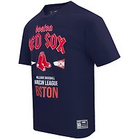 T-shirt surdimensionné City Tour des Red Sox de Boston Pro Standard pour hommes, bleu marine