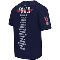 T-shirt surdimensionné City Tour des Red Sox de Boston Pro Standard pour hommes, bleu marine