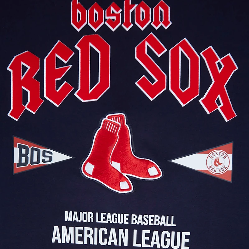 Men's Pro Standard Navy Boston Red Sox Oversized City Tour T-Shirt