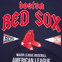 T-shirt surdimensionné City Tour des Red Sox de Boston Pro Standard pour hommes, bleu marine