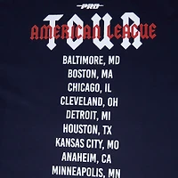T-shirt surdimensionné City Tour des Red Sox de Boston Pro Standard pour hommes, bleu marine
