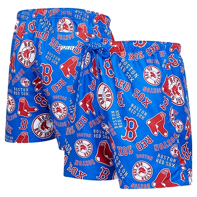 Short tissé avec logo Toss des Red Sox de Boston Pro Standard pour hommes, bleu marine