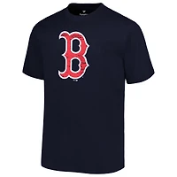 T-shirt à logo principal pour hommes, bleu marine, Boston Red Sox, Big & Tall
