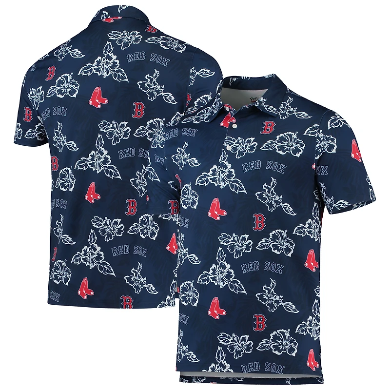 Polo Performance Reyn Spooner pour homme, bleu marine, Boston Red Sox