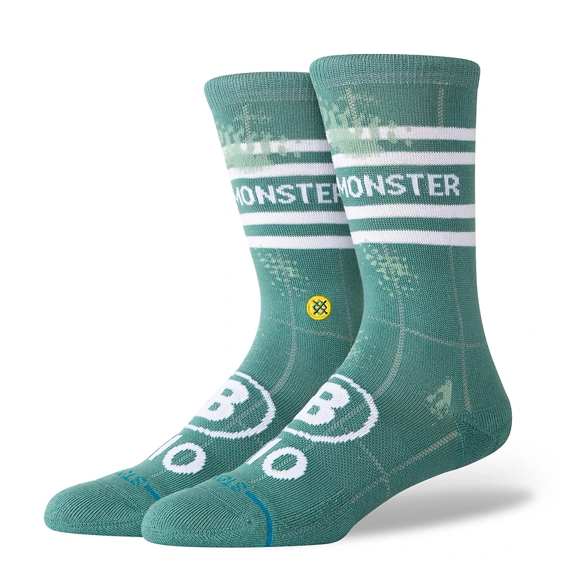 Chaussettes mi-mollet Stance vertes Boston Red Sox 2025 City Connect pour homme