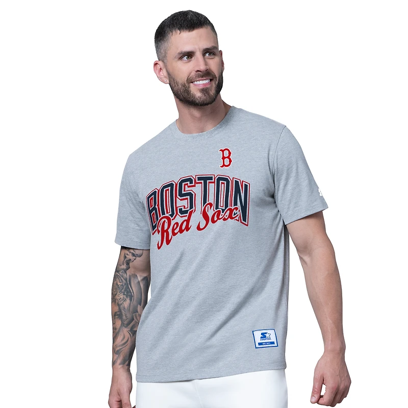 Men's Starter Navy/Heather Gray Boston Red Sox Two-Pack T-Shirt Set