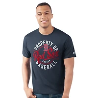 T-shirt bleu marine pour homme, Boston Red Sox Prime Time, propriété de