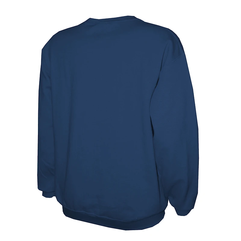Sweat-shirt ras du cou léger bleu marine des Boston Red Sox pour homme