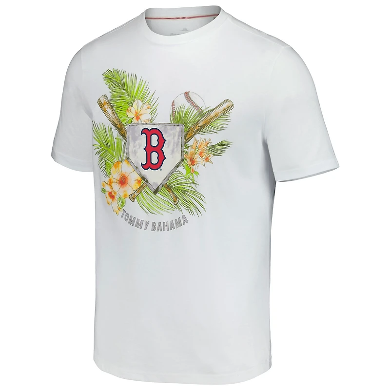 Men's Tommy Bahama  White Boston Red Sox Island League T-Shirt