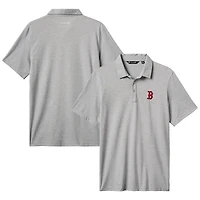 Men's TravisMathew Gray Boston Red Sox The Zinna Polo