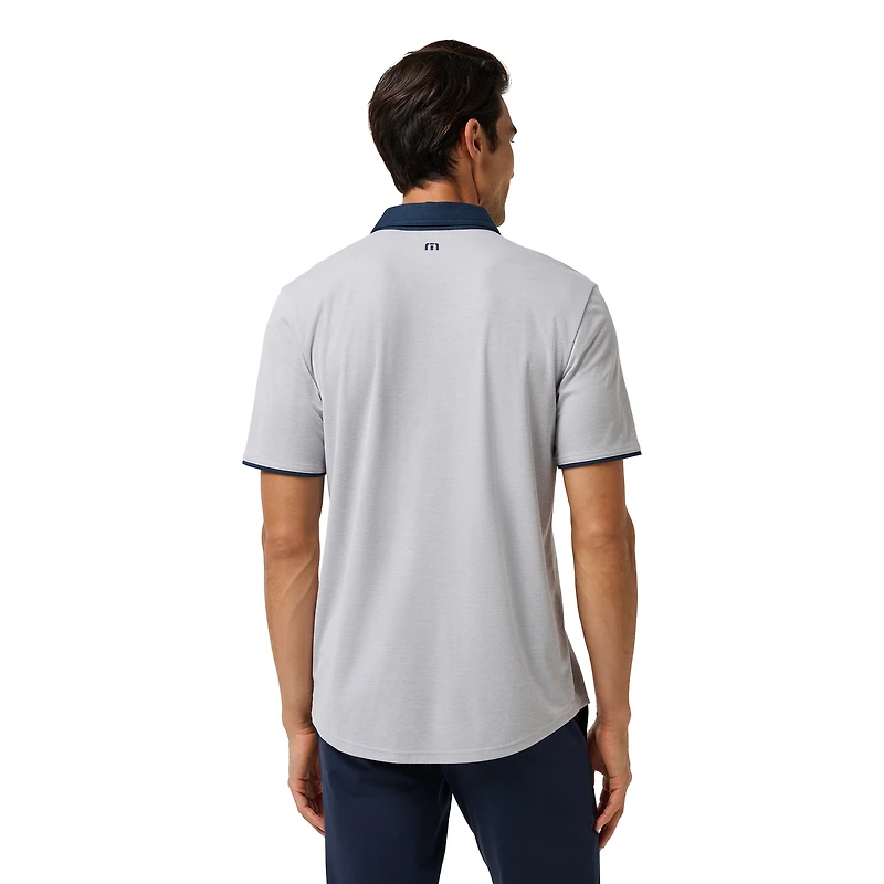 Men's TravisMathew Gray Boston Red Sox Victory Vibes Polo