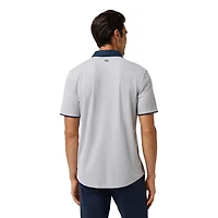 Men's TravisMathew  Gray Boston Red Sox Victory Vibes Polo
