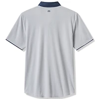 Men's TravisMathew  Gray Boston Red Sox Victory Vibes Polo