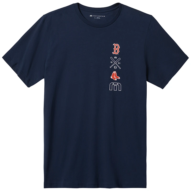 Men's TravisMathew Navy Boston Red Sox Sunset Slam T-Shirt