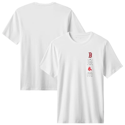 T-shirt blanc Sunset Slam 2.0 des Boston Red Sox pour homme TravisMathew
