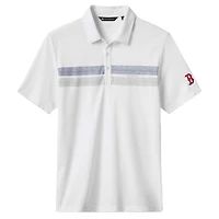 Polo tri-blend blanc Top Recruit des Red Sox de Boston pour homme TravisMathew