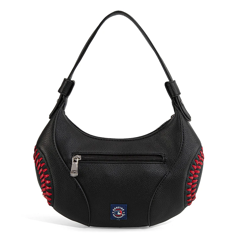 Montana West  Boston Red Sox Black Shoulder Hobo Bag