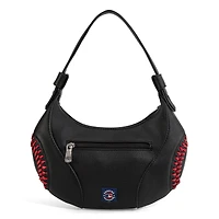 Montana West  Boston Red Sox Black Shoulder Hobo Bag