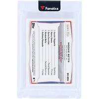 Mookie Betts Boston Red Sox 2014 Bowman Chrome Mini Blue Refractor #BM-BRS4 #4/250 Card